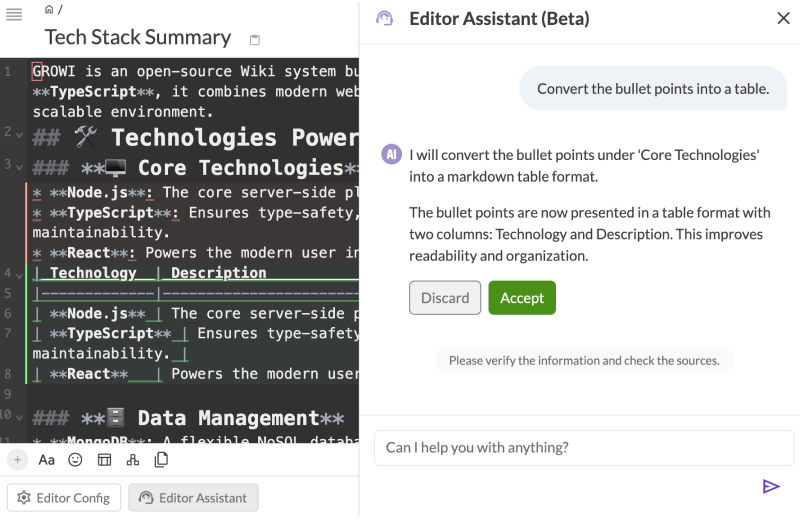 Editor Assistant